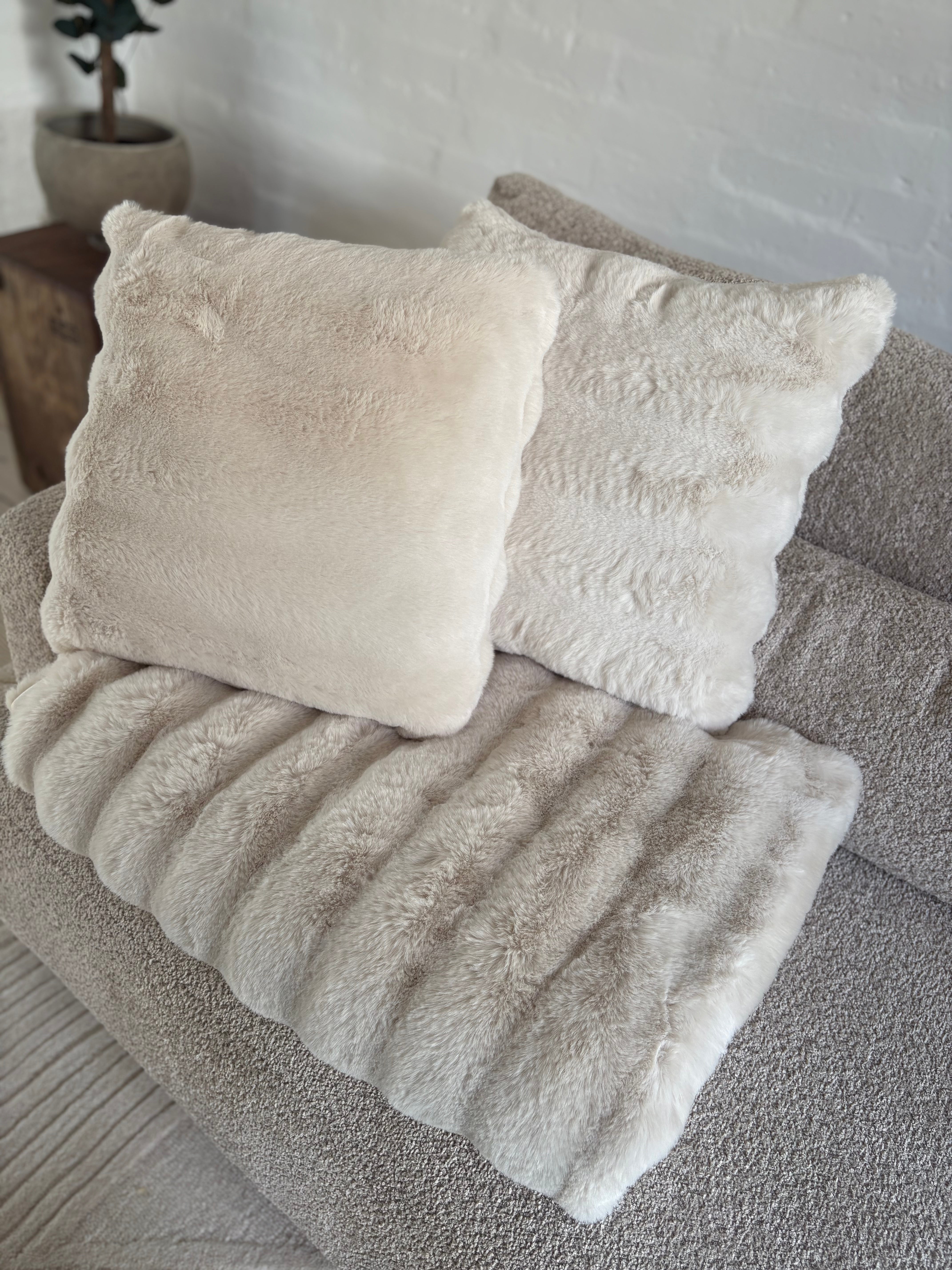 Snow Soft Plaid – Hvid